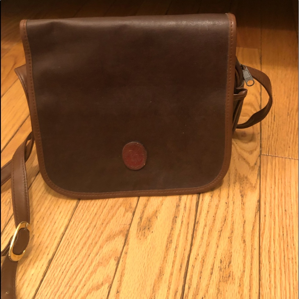 Brown shoulder purse